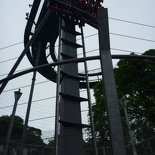 A B&amp;M diving machine &amp; the world's first vertical drop roller coaster.