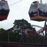 The cable car link to the forbidden valley