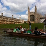 Kings college from the river