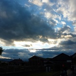 The skies off Windermere station