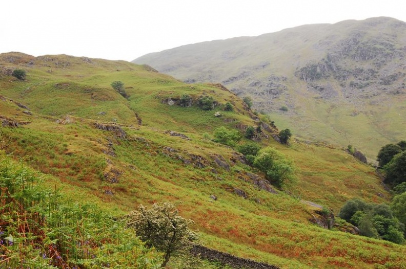 The western rock faces