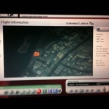 Awesome plane belly cam on the city approach
