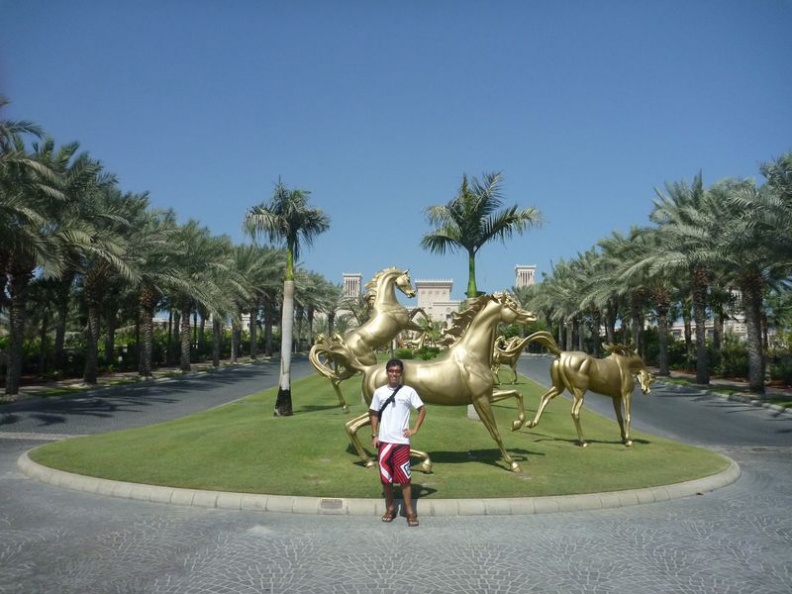 The Entrada del Hotel Al Qasr!