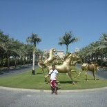 The Entrada del Hotel Al Qasr!