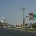 Taxis constantly honk for your attention when walking roadside