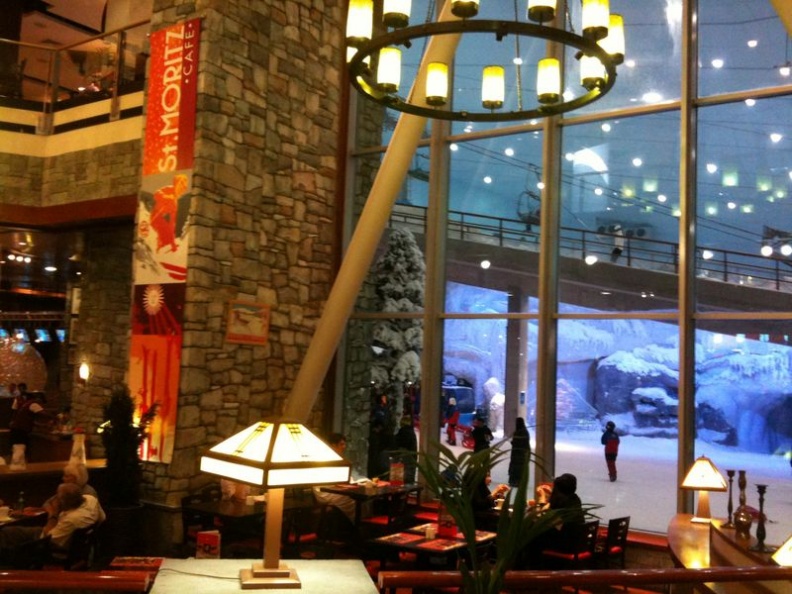 The ski cafe