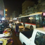 Roads lined with street markets