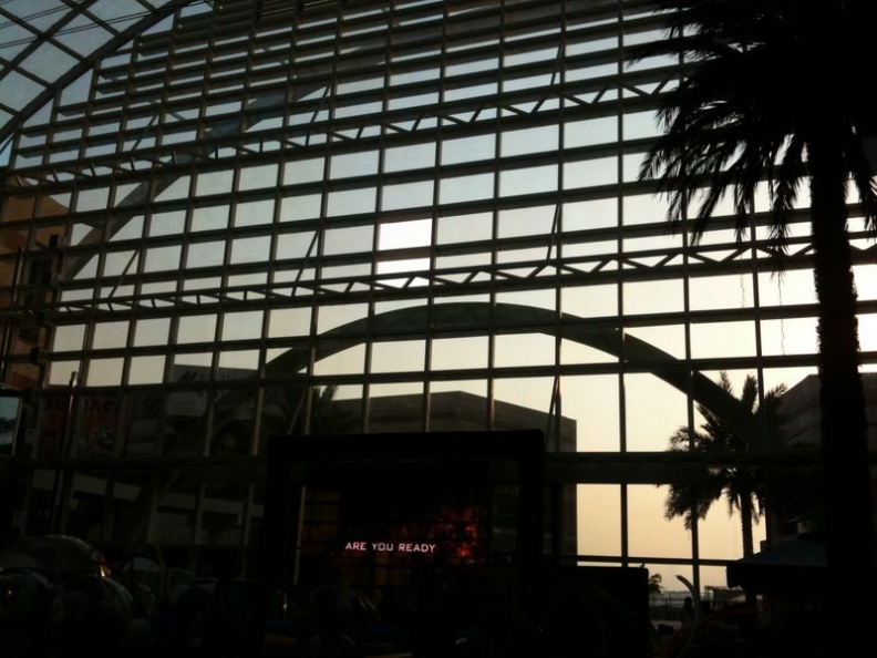 The atrium from inside