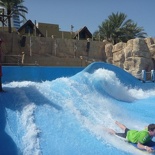 The park has 2 artificial surfing machines