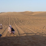 Random chicks in a desert - Check!