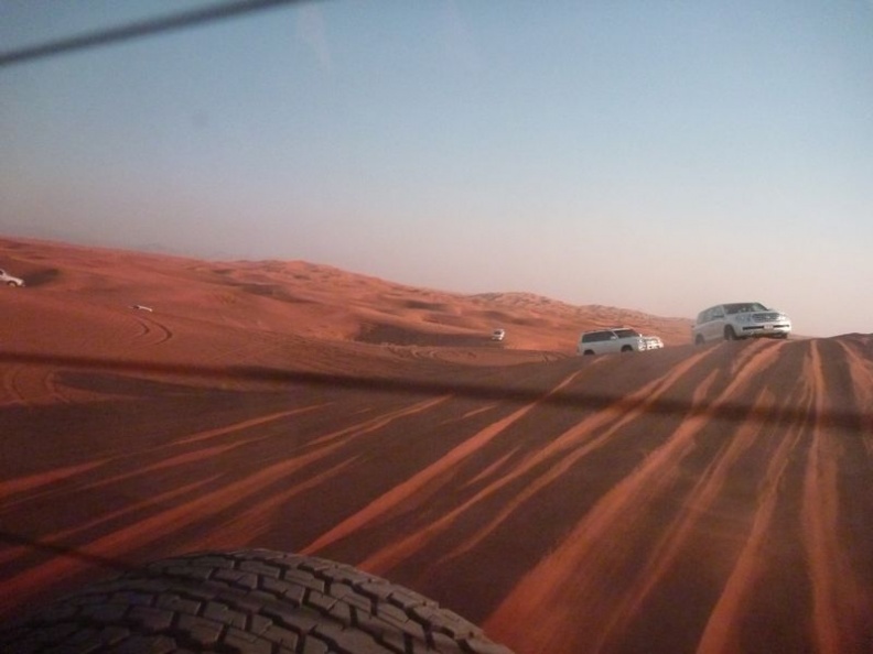 The dunes can be rather rough at times, like a free range roller coaster!