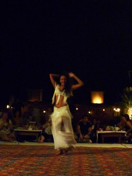 we were treated to traditional Belly dancing 