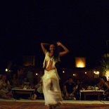 we were treated to traditional Belly dancing 