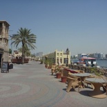 Complete with old buildings and a creekside walk