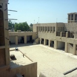 View of Sheikh Saeed Al Maktoum house from the upper floors