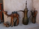 And camel butt pointing coffee pots!