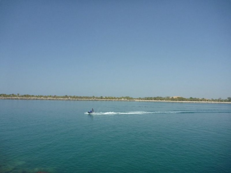 Jetskis! The place is a popular sea recreational spot