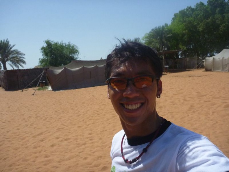 It's just like being at the desert again!