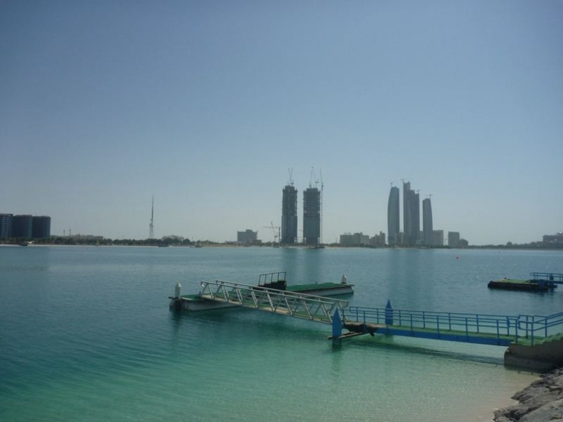 A small berth serving the center