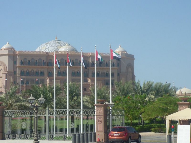 Closeup of the front facade