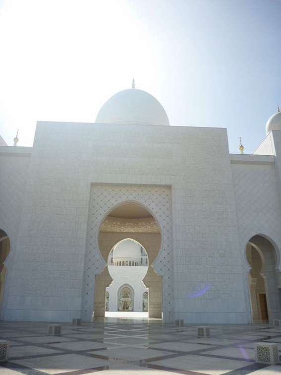 The main front entrance