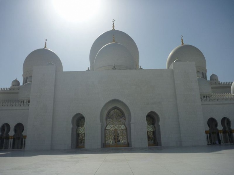 It's huge and it's only the world's eighth largest mosque.