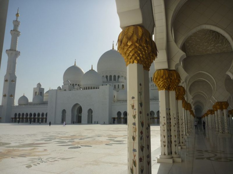 And an occasional duck into the walkways to escape the burning desert sun