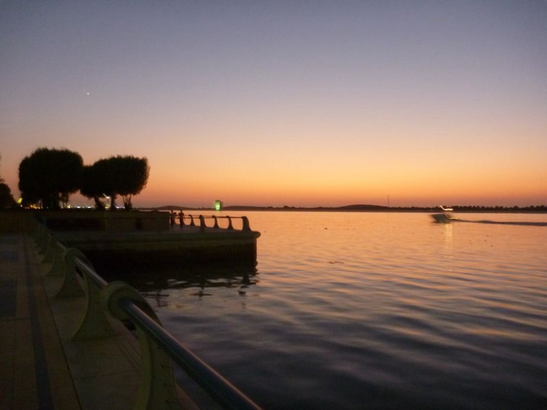 The Abu dhabi eastern Corniche