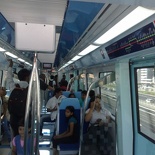 Inside the trains