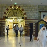 Checking out the gold souk