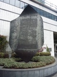 Giant rock by the entrance