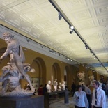 The sculpture hallway