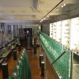 overview of the glass section