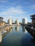 This one serves the Limehouse basin