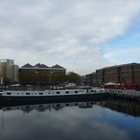 many boats along the docksides