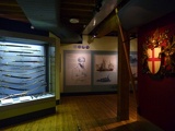 the displays tells the history of the docklands