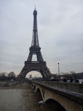 Across the Pont d'Iena!