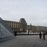 The museum courtyard