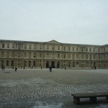 View of the museum courtyard