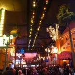 Inside the hollywood boulevard walk