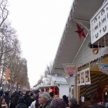 Food stalls by the Allae Marcel Proust