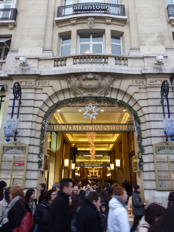 Few of the many posh shopping arcades