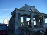 Many of the derelict buildings around