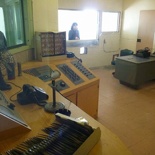 The prison control station