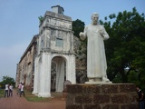 And the Famosa fort in the background