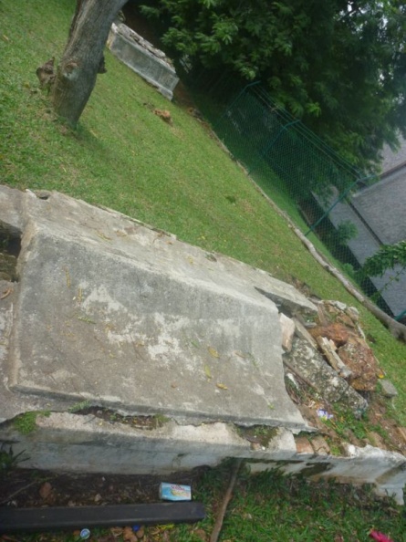 some graves are very badly maintained