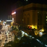 The Dataran Pahlawan Melaka Megamall at night