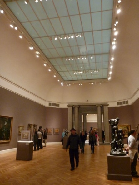 The galleries are interlinked