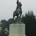 Joan of Arc on horseback