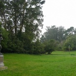 many statues along the common paths